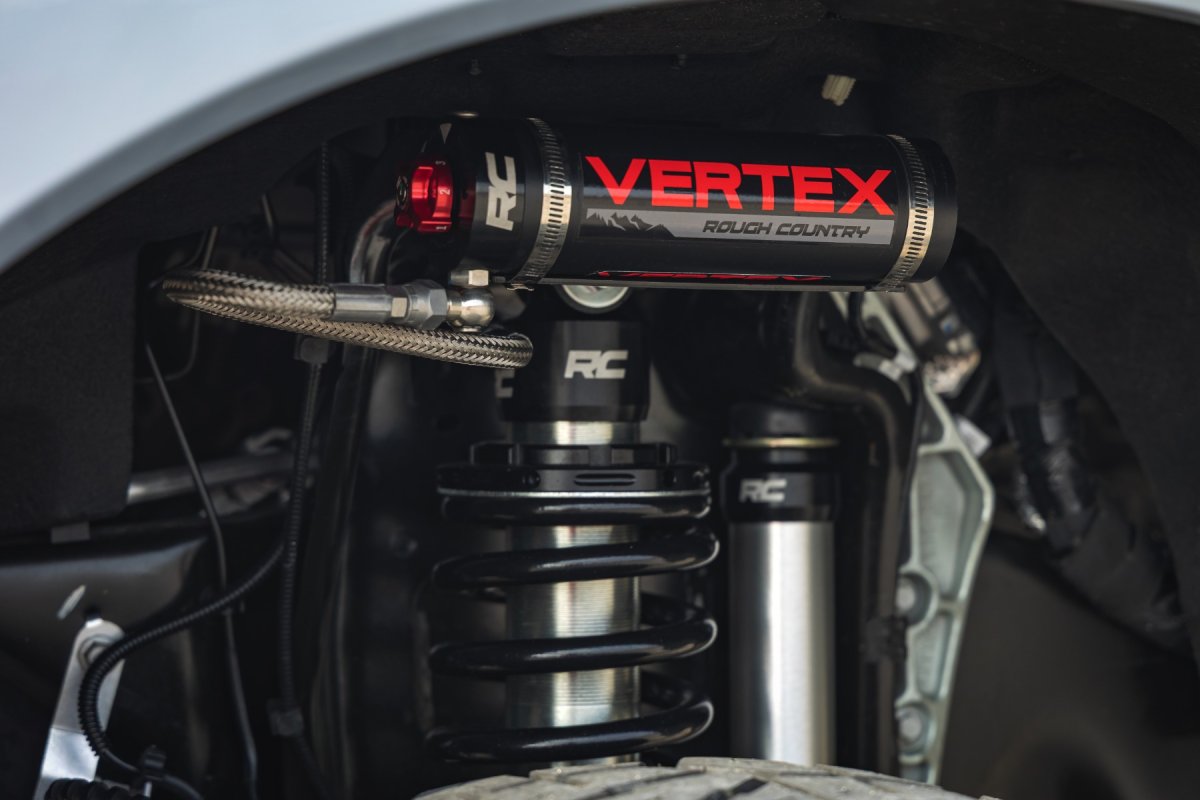 Ford F-250 Super Duty Suspension Lift Kit - Front + Rear - Rough Country - 4.5 Inch Lift, C/O Vertex - 2023+